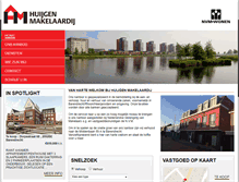 Tablet Screenshot of huijgenmakelaardij.nl